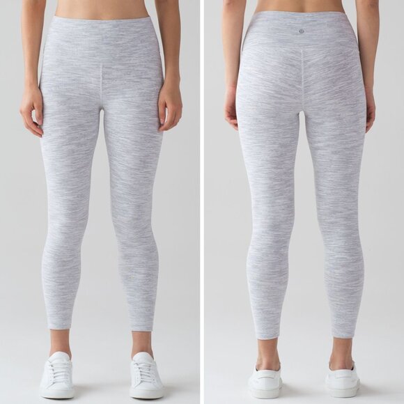 lululemon athletica Pants - Lululemon Wunder Under Hi-Rise 7/8 Tight 25" in Wee Are From Space Grey, Size 6
